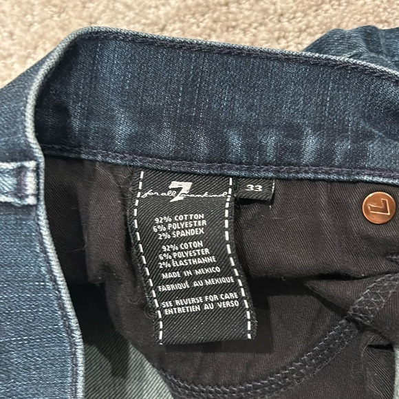 7 For All Mankind Men’s Slimmy Jeans - Picture 5 of 5